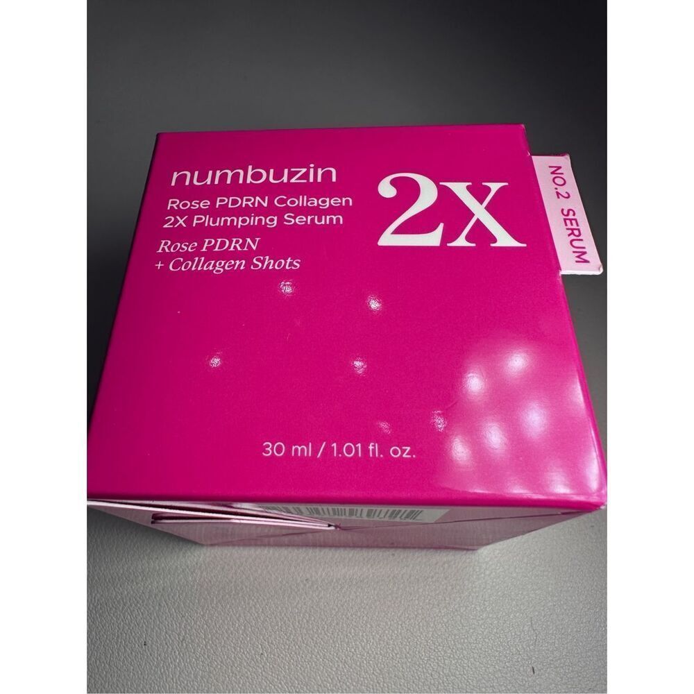 numbuzin - No.2 Rose PDRN Collagen 2X Plumping Serum 30ml
